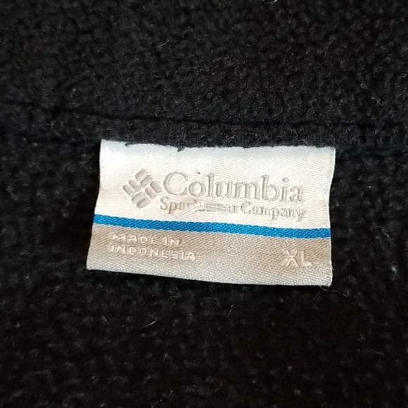 Columbia Womens Black Fleece Zip Front Jacket - Picture 6 of 8